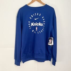 Nike Mens NBA New York Knicks Pullover Sweatshirt Size XL